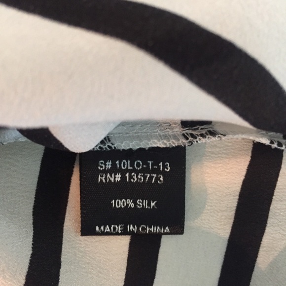 Silk speghetti string top - Picture 5 of 6